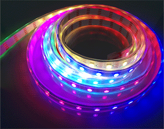 WS2813B 5V 60燈 斷點續傳 單點單控  全彩LED燈帶燈條